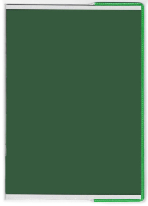 Zestaw okładka B7R regulowana 23,6cm x 32-34,7cm przezr krystaliczna 10szt