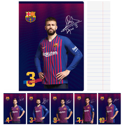 Zeszyt A5 32 kartki w linię FC Barcelona Barca ASTRA