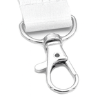 Identyfikator pionowy holder A7 przezroczysty targowy 81x110mm + smycz 90cm