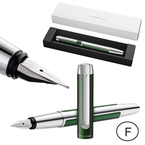 Pióro wieczne PURA P40 F Deep Green aluminiowe na prezent FWI PELIKAN