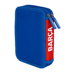 Piórnik podwójny dwukomorowy bez wyposażenia FC Barcelona AC2 ASTRA