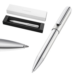 Długopis PURA K40 Silver aluminium obrotowy na prezent FWI PELIKAN