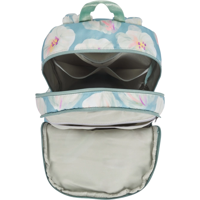 Plecak szkolny młodzieżowy miętowy kwiatki 26l Bloom OXFORD