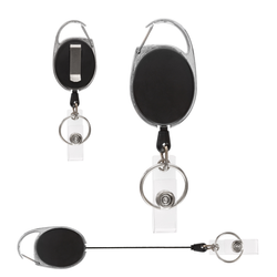 Retraktor brelok JoJo smycz zwijana mechanizm ściągający do identyfikatorów