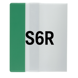 Okładka S6R regulowana 26cm x 40,8-44cm przezroczysta krystaliczna