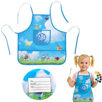 Fartuszek ochronny do malowania prac plastycznych dla dzieci ASTRA