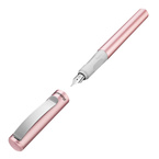 Pióro wieczne prawo/lewo metaliczne różowe Rose Pina Colada PELIKAN