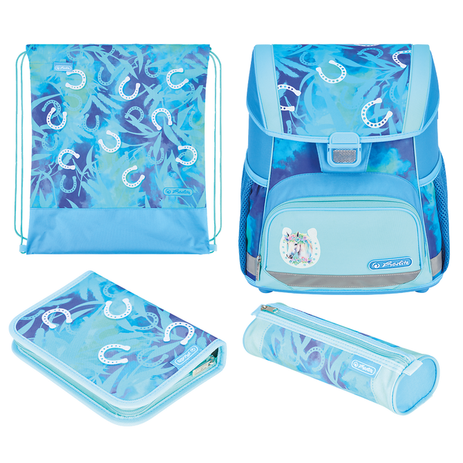 Zestaw tornister plecak szkolny Loop Plus z koniem Lucky Horse HERLITZ