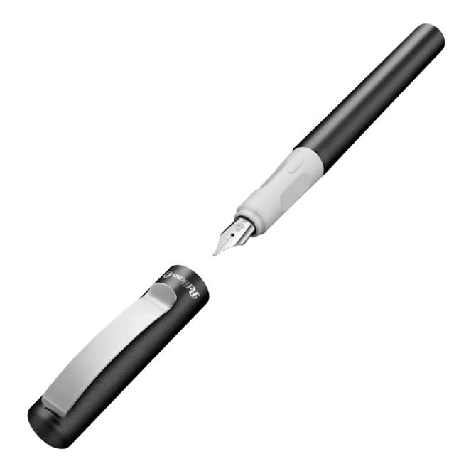 Pióro wieczne prawo/lewo metaliczne czarne Anthracite Pina Colada PELIKAN