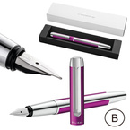 Pióro wieczne PURA P40 B Purple aluminiowe na prezent FWI PELIKAN