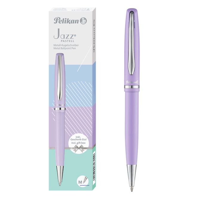 Długopis Jazz Pastel na prezent pudełko Lavender fioletowy PELIKAN