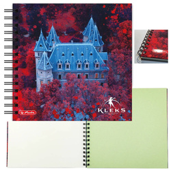 Pamiętnik księga wyobraźni Akademia Pana Kleksa 25x25cm 180g/m2 HERLITZ