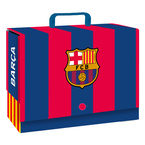 Teczka z rączką XL 9cm twarda na przybory rysunki A4 FC Barcelona ASTRA