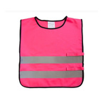 Kamizelka odblaskowa ostrzegawcza dla dzieci przedszkolaków 42x45cm 10szt