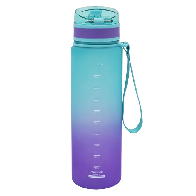 Bidon na wodę butelka dziecka tritan 600ml miętowy BPA FREE AQUA PURE ASTRA