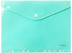 Teczka koperta do segregatora na zatrzask A4 PP