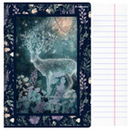 Zeszyt A5 60 kartek w linie z marginesem 70g Fairytale TOP 2000