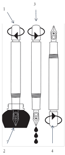 Pióro wieczne Souverän M600 EF Art Collection Rudi Rother FWI PELIKAN