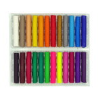 Plastelina szkolna 24 kolory +podkładka do prac plastycznych BAMBINO