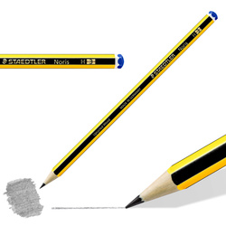 Ołówek drewniany H bez gumki Noris STAEDTLER