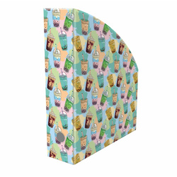 Pojemnik organizer na dokumenty PVC A4 7cm Bubble tea BIURFOL