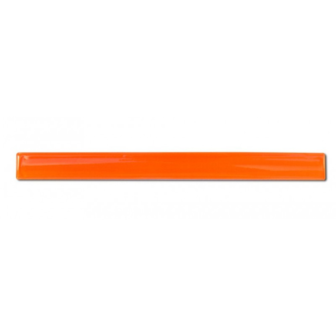 Opaska odblaskowa samozaciskowa 3x34cm pomaranczowa