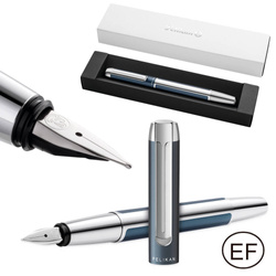 Pióro wieczne PURA P40 EF Petrol aluminiowe na prezent FWI PELIKAN