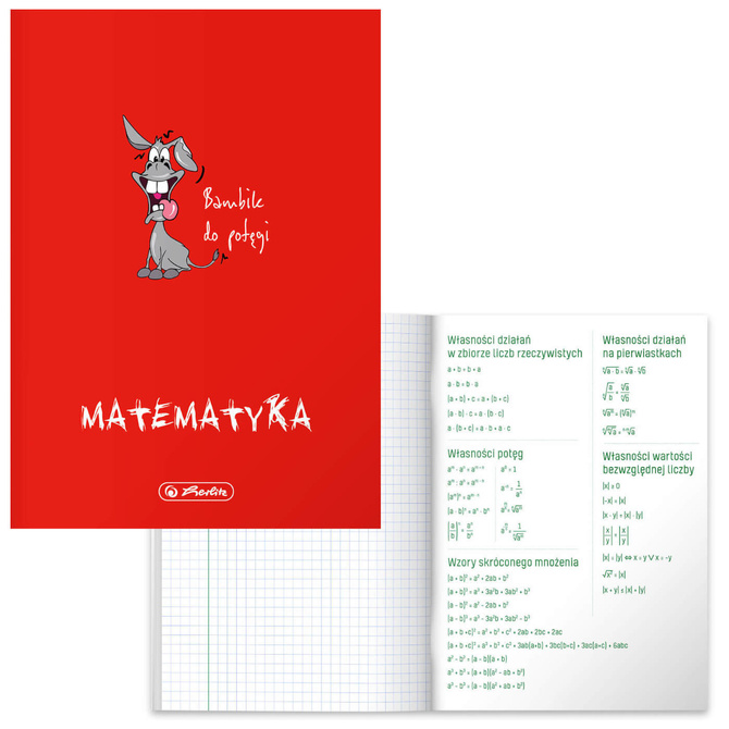 Zestaw zeszyt przedmiotowy klasa 7 10x A5 60k z okładką PP 1x soft touch