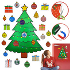 Zestaw kreatywny choinka magnetyczna bombki BIURFOL