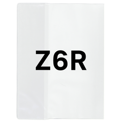 Okładka Z6R regulowana 27cm x 39,3-43,7cm przezroczysta krystaliczna