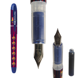 Pióro wieczne szkolne na naboje FC Barcelona ASTRA