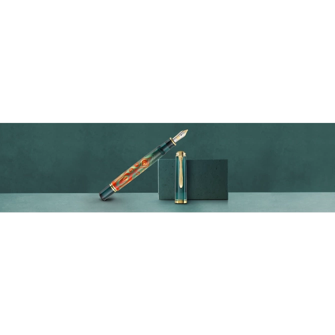 Pióro wieczne Souverän M600 F Art Collection Rudi Rother FWI PELIKAN