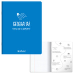Zeszyt A5 60k kratka geografia przedmiotowy soft touch HERLITZ