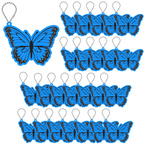 Brelok breloczek gadżet odblaskowy odblask zawieszka motyl motylek 25szt