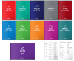 Zestaw zeszyt przedmiotowy klasa 7 11x A5 60k soft touch HERLITZ