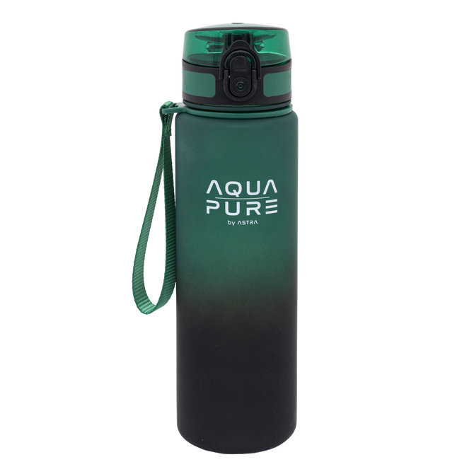Bidon na wodę butelka dziecka tritan 600ml zielony BPA FREE AQUA PURE ASTRA