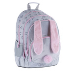 Plecak z pluszowymi uszami królika Honeybunny AB340 20l 3 komorowy ASTRA