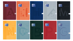 Zestaw zeszyt przedmiotowy klasa 8 10szt A5 soft touch OXFORD