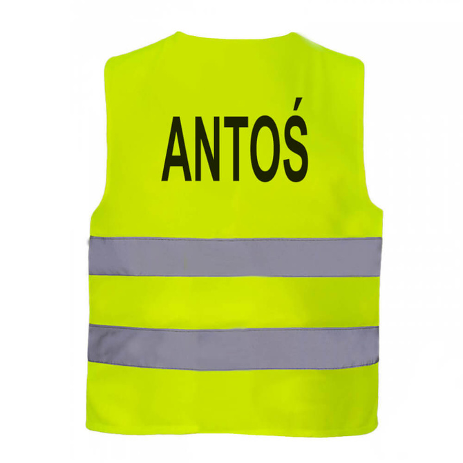 Kamizelka odblaskowa VEST2 BHP z nadrukiem logo