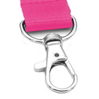 Identyfikator pionowy holder A7 przezroczysty targowy 81x110mm + smycz 90cm