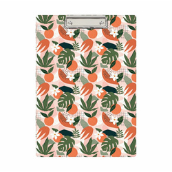 Deska z klipem clipboard podkładka do pisania PVC A4 Tropical BIURFOL