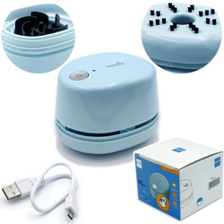 Mini odkurzacz ręczny elektryczny biurkowy bezprzewodowy 600mAh USB TENWIN