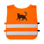 Kamizelka odblaskowa z własnym nadrukiem dla dzieci logo napis 100 sztuk