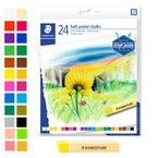 Kredki pastelowe suche pastele 24kol Karat Design Journey STAEDTLER 