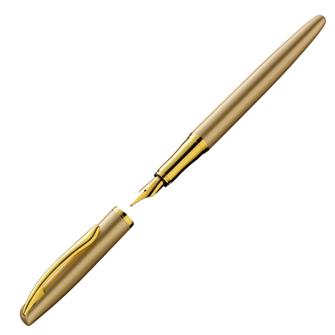 Pióro wieczne Jazz Noble Elegance M P36 pudełko prezent złote Gold PELIKAN