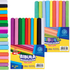 Bibuła marszczona krepina 20g/m zestaw 20kol 25x200cm pastelowa podstawowa