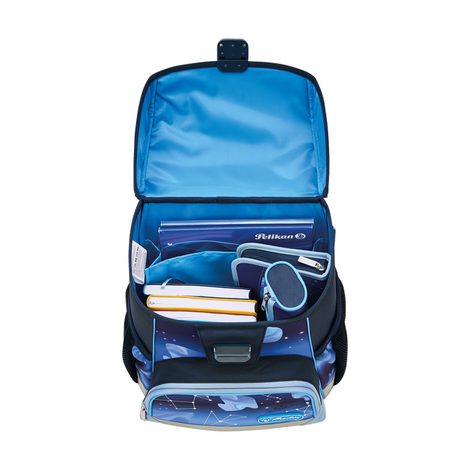 Zestaw tornister plecak szkolny Loop Plus kosmonauta Cosmic Explore HERLITZ