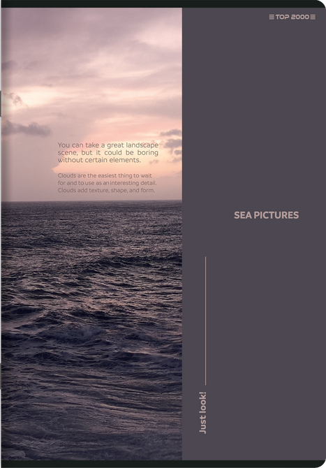 Zeszyt A5 60 kartek w kratkę z marginesem 70g Bird's Eye TOP 2000