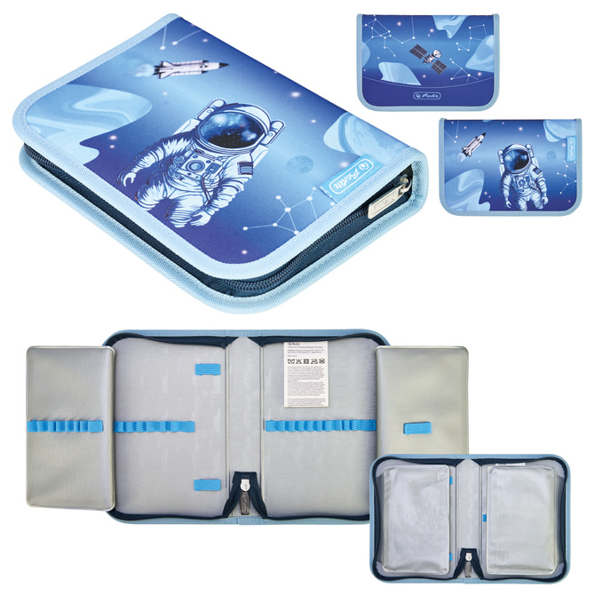 Zestaw tornister plecak szkolny Loop Plus kosmonauta Cosmic Explore HERLITZ