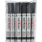Marker permanentny wodoodporny czarny Colli-Marker 10 sztuk HERLITZ